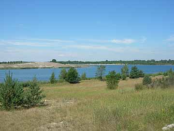 Lichtenauer See – Blick vom Westufer des Sees