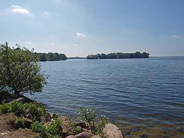 Großer Plöner See – Blick Richtung Insel