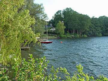 Kleiner Plöner See – Bucht im östlichen Seebereich Höhe B76