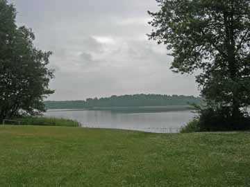 Schluensee – an der Badestelle am Westufer