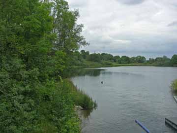 Mühlensee – Mühlensee am Einlauf der Schwentine