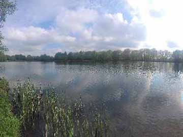 Schleptruper See – Blick vom Nordwestufer über den See