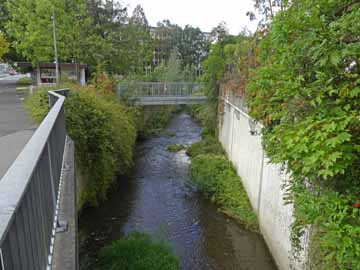 Werre – die Werre in der Innenstadt von Detmold