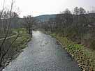 Agger – Blick von der Straßenbrücke K25, flussabwärts