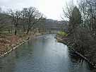 Agger – alte Brücke, Blick flussabwärts