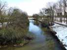 Erft – Blick von der Brücke der L213 flussaufwärts