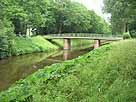 Ems-Vechte-Kanal (EVK) – Brücke in Ellbergen, Blick Richtung Osten