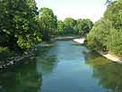 Argen (Gießenbrücke) – Blick flussaufwärts Richtung Laimnau