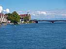 Rhein – Seerhein, alte Konstanzer Rheinbrücke