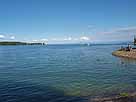 Bodensee (Obersee) – Höhe Stadtgarten, Blick Richtung Osten