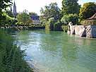 Bodensee (Obersee) – Wassergraben am Inselhotel Steigenberger