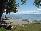 Bodensee (Obersee) – Freibad Horn, Blick Richtung Osten