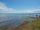 Bodensee (Obersee) – Freibad Horn, Blick in den Obersee