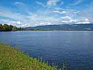 Bodensee (Obersee) – Insel Lindau, Blick Richtung Osten