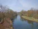 Donau&nbsp;&ndash;&nbsp;Brücke Donaustraße, Blick flussaufwärts