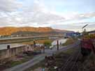 Brohler Hafen – Hafen mit Blick Richtung Rheinbrohl