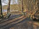 Binenbach – Fußgängerbrücke am Auslauf des Binenbachs