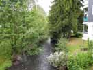 Wupper – Brücke Bahnstraße, Blick flussabwärts