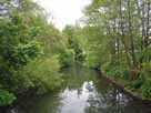 Wupper (Wipperfürth) – Brücke Ohl- / Gartenstraße, Blick flussaufwärts