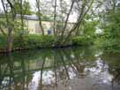 Wupper – Mündung Gaulbach, Blick Richtung Wehr