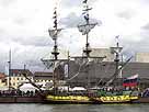Weser – historische Fregatte Shtandart auf der Sail 2010