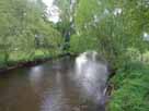 Wümme – Blick von der Brücke flussaufwärts