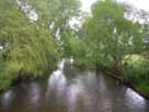 Wümme – Blick von der Brücke flussaufwärts