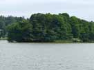 Templiner See – die Liebesinsel aus südlicher Blickrichtung