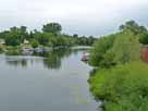 Havel – Höhe Steintorbrücke, Blick in den Hafenbereich