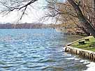 Schweriner Außensee – Höhe Restaurant Seeblick