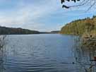 Wutzsee – Blick aus dem östlichen Seebereich Richtung Westen