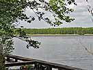 Gudelacksee – Steganlage an der Insel Werder