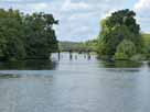 Molchowsee – Fahrradbrücke Molchow, Blick von Süden