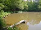 Teichanlage Altenberg – Aufnahme am Überlauf Teich 4