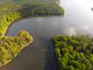 Nebelsee – Verbindung Nord- und Südteil des Sees