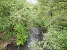 Wupper – Brücke Bevertalstraße, Blick flussabwärts