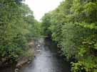 Wupper – Brücke B483, Blick flussaufwärts