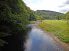 Bigge – Blick von der Schafsbrücke flussaufwärts