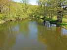 Fränkische Saale – Fischereigrenze ca. 50 m oberhalb Brücke Michelau