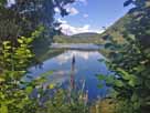 Talsperre Leibis-Lichte – Blick in Richtung Staumauer