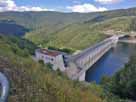 Talsperre Leibis-Lichte – Blick auf die imposante Staumauer