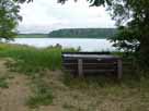 Steckelsdorfer See – Blick vom Südufer in den westlichen Seebereich