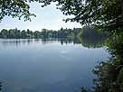 Edebergsee – See in Nord-Süd-Richtung