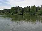 Königseggsee – Badeanstalt, Blick in der nördlichen Seebereich