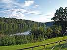 Degersee – Blick vom Nordufer in den Westteil des Sees