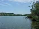 Stadtweiher – Blick entlang des Südufers