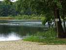 Küchenteich – Blick von der Badestelle am Südufer