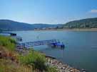 Rhein – Blick flussaufwärts Richtung Spay