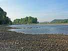 Hafen Bad Honnef – Hafen bei Niedrigwasser im Mai 2011