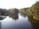 Ruhr – Blick von der Schützenbrücke flussaufwärts